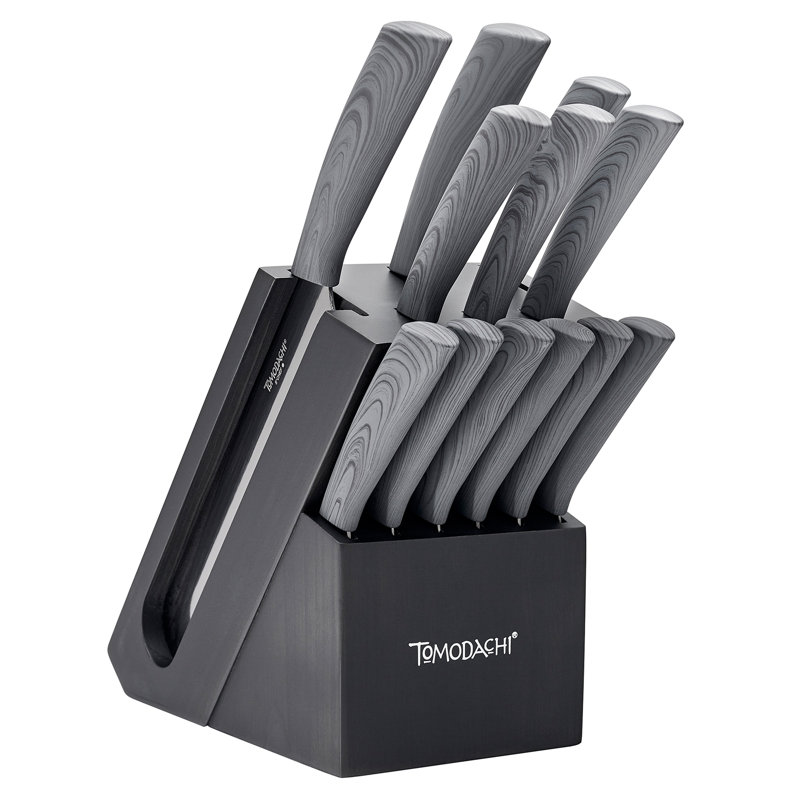 Tomodachi Raintree Ash 13 Piece Cutlery Knife Block Set & Reviews